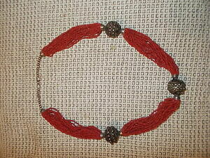 �y���������z�W���G���[�E�A�N�Z�T���[ �r�[�Y�{�[���`�F�[���g�b�vspessore catena con perline rosse e metallo sfere top ricevere, molto bella
