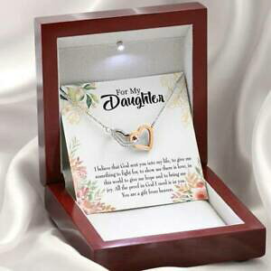 �y���������z�W���G���[�E�A�N�Z�T���[ �}�}�J�[�h�l�b�N���Xfiglia da mom e papa religioso figlia keepsake scheda inseparabili collana