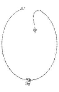 �y���������z�W���G���[�E�A�N�Z�T���[ �Q�X�l�b�N���X�V���o�[�X�`�[��collana guess ubn79009 donna argento acciaio 316l