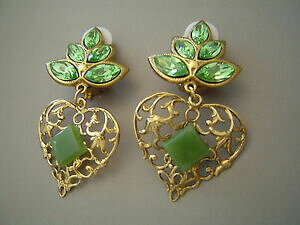 yzWG[EANZT[ mCKucn[gCOV[g}Xorecchini da neugablonzcuore foglio in verdeper le donne la romanticismo amare