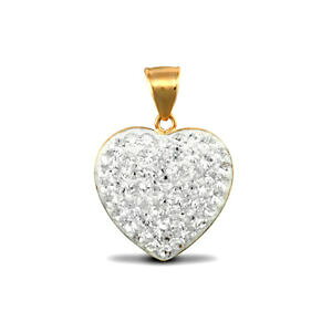 �y���������z�W���G���[�E�A�N�Z�T���[ �W���G���R�����h���N���X�^���I�E���s���G���e�x�����b�N���ujewelco london cristal ouro 9ct pingente berloque love