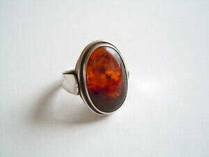 yzWG[EANZT[ Vo[tBbVhOEBYI[onj[lC`[Ao[835 argento fischland anello con ovale miele natura ambra 6,5 g tgl da 57