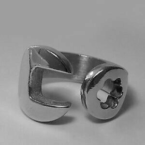 �y���������z�W���G���[�E�A�N�Z�T���[ �����Y�\���b�h�t�@�C���V���o�[�|���b�V�������O�X�p�imens 925 solido argento finissimo altamente lucidato anello spanner 175g