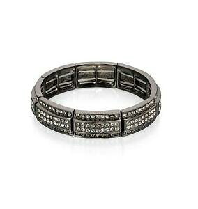 yzWG[EANZT[ tBIbRX`[Xgb`NX^uEuXbgfiorelli costume b4706, bracciale stretch crystal brown