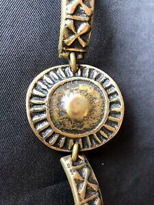 yzWG[EANZT[ uXbgGuYhVjFrbtFre[W_jYA[eBXgbracelet en bronze dore signe m buffet vintage 1970 moderniste artiste