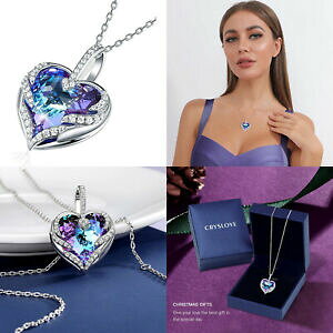 �y���������z�W���G���[�E�A�N�Z�T���[ �_���W�F���A���A�N�I�[���z���C�g�S�[���h���b�L�l�b�N���X�n�[�g�I�u�I�[�V�����N���X�^��ali dangelo amore cuore collana placcato oro bianco donna cuore dellocea