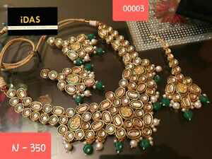 �y���������z�W���G���[�E�A�N�Z�T���[ �S�[���h���b�L�N���_���{���E�b�h�G�X�j�b�N�l�b�N���X�C�������O�e�B�b�J�W���G���[�Z�b�gplaccato oro sposa kundan bollywood etnico collana orecchini tikka jewel