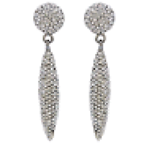 �y���������z�W���G���[�E�A�N�Z�T���[ �o�g���[�E�B���\���g�����X�y�A�����g�N���X�^���G�i�����p���F�R�[���h���b�v�C�������Obutler e wilson trasparente cristallo amp; smalto a pave cono orecchini goc