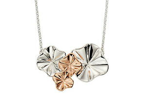 yzWG[EANZT[ GcVo[E[}Vo[X^[O[YS[hv[gbtt[elements silver donna 925 argento sterling amp; rose gold plate ruffle fior