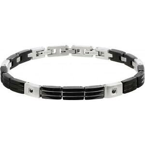 yzWG[EANZT[ uXbg[gNXuXbgubNX`[WRjbracciale morellato cross skr49 uomo bracelet nuovo acciaio nero zirconi 22 cm