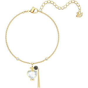 �y���������z�W���G���[�E�A�N�Z�T���[ �X�����t�X�L�[�u���X���b�g�z���C�gswarovski bracciale mine profumo, bianco, doratura 5448278