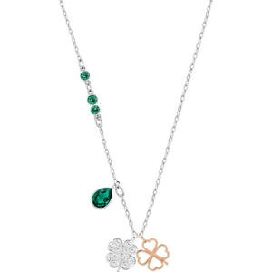 yzWG[EANZT[ V{bNXtXL[y_gN[o[O[~bNXbLciondolo di swarovski simbolica clover, verde, placcatura misti 5139471