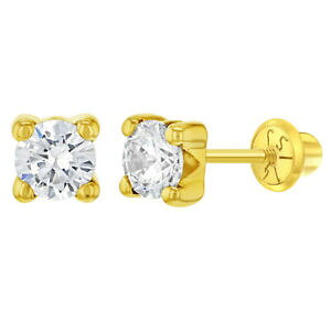 �y���������z�W���G���[�E�A�N�Z�T���[ �C�G���[�S�[���h�O���t�@�Z�b�g�X�N�����[���g���K�[���Y�C�������O14k oro giallo trasparente cz graffa set solitario vite retro orecchini di girls