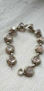 yzWG[EANZT[ uXbgA[WFgNH[c[YA[gR[{[N[vftFbgmagnifique bracelet argent et quartz rose discret mais beaucoup deffet tbe