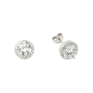 �y���������z�W���G���[�E�A�N�Z�T���[ �V���o�[�n���[�y���m�C�������Osilver orecchini a perno cz halo