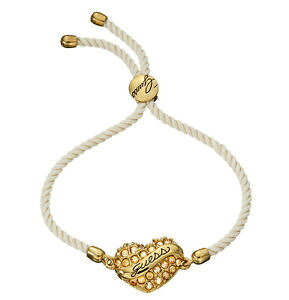 【送料無料】ジュエリー・アクセサリー ハンドネックレスベージュファーベーナーコティコルデルゴールデンブレスレットguess collana mano ubb21221 dorato bracciale con beigefarbener textilkordel