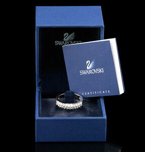 yzWG[EANZT[ XtXL[_fB[XONX^oOTCYswarovski anello da donna moderno con cristalli o15, 90mm anello misura 50