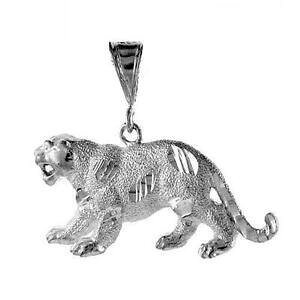 yzWG[EANZT[ OVo[X^[OpT[[y_g68 grammi argento sterling pantera grande ciondolo