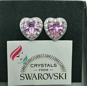 yzWG[EANZT[ S[hn[gCOXtXL[NX^orecchini da donna a cuore oro 18k pl e cristalli swarovski veri