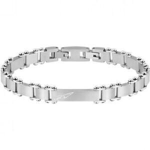 yzWG[EANZT[ ZN^[uXbg}Vo[X`[bracciale sector uomo salv17 acciaio argento