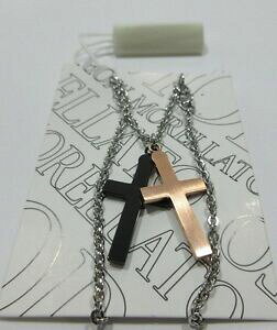 yzWG[EANZT[ NXACfAIWiglbNXcollana morellato con 2 croci idea regalo originale garanzia spediz 1 giorno