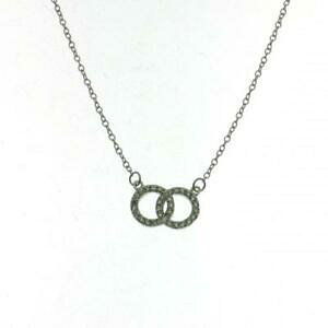 yzWG[EANZT[ y_gAVo[CtBjeBuciondolo infinito vero argento 925 brillanti bianchi infinity amore regalo