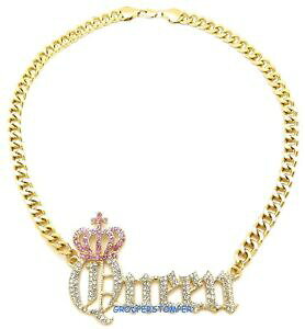 yzWG[EANZT[ lbNXNNEXgXy_gregina nuovo con corona strass ciondolo con 457cm lungo collegamento collana