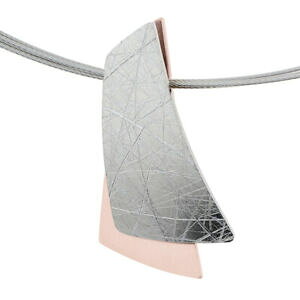 yzWG[EANZT[ QNbcAI[`F[fUCy_gdesign serio ciondolo lucida e opaca con gekratzter ottica an887 ohnre catena