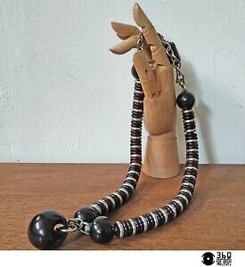 yzWG[EANZT[ }MAC^AvX`bNlbNXBe[Wy_gmangiameli italy collana in resina plastica con ciondolo vintage 197080s