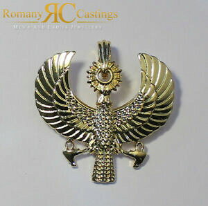 yzWG[EANZT[ Vo[X^[OO[gC[Oy_gfBbv925 argento sterling lucidate grande ciondolo aquila 15g 9ct immerso 46 x 4