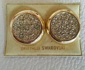【送料無料】ジュエリー・アクセサリー アンシエンヌブークルズドリーススワロフスキーヴィンテージancienne boucles doreilles swarovski vintage