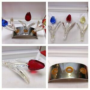 yzWG[EANZT[ I[WiXtXL[`[bvL^[JtT|[grbOZbgorginal swarovski personaggio tulipani con supporto colorato grande set