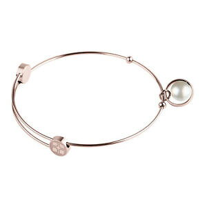 �y���������z�W���G���[�E�A�N�Z�T���[ �G�����X�g�f�U�C���X�e�����X�X�`�[���u���X���b�g�p�[���y���_���gernstes design bracciale acciaio inox vegoldet a404 whp con ciondolo perle