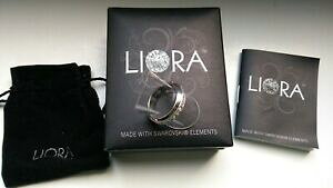 yzWG[EANZT[ XtXL[fUCi[IO~[gdesigner liora anello con swarovski elements 17,5 mm