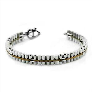 �y���������z�W���G���[�E�A�N�Z�T���[ �A���S�l�[�[�����Y�u���X���b�g�A���S�m�[�c�X�`�[���X�i�b�vbracciale uomo aragonesi argonauti br0602 in acciaio 316l con chiusura a scatto