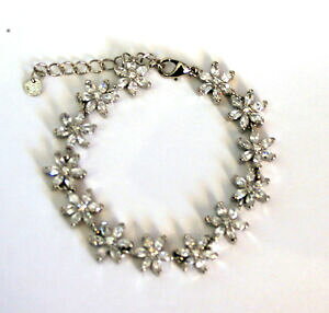 yzWG[EANZT[ og[EB\uXbgfCW[NX^g[Vo[Zj[butler and wilson bracciale margherita cristallo trasparente tono argento da cerimonia