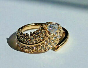 yzWG[EANZT[ XtXL[OVvNX^TCYj[swarovski anello simple czwhcrystalgos misura 55 nuovo ovp mib 5515384