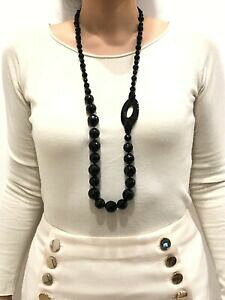 yzWG[EANZT[ ojeBlbNXNX^XtXL[J[ubNnCWG[vanity her jewels collana cristalli swarovski colore nero alta bigiotteria