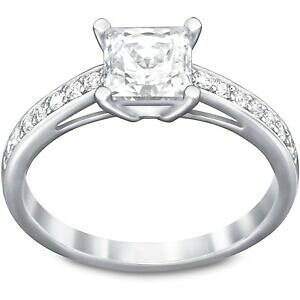 yzWG[EANZT[ OXtXL[AuXggXNGAzCgNX^Oanello swarovski abstract square 5032916 bianco cristalli ring mis 55 60