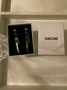 yzWG[EANZT[ XL[mXL[m_OOCOC{bNXmoschino hamp;m h amp; moschino orecchini pendenti nuovo in box