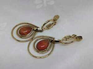 yzWG[EANZT[ lAo[J[COorecchini firmati monet color ambra