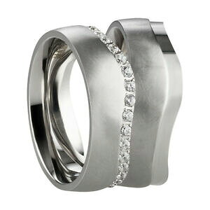 �y���������z�W���G���[�E�A�N�Z�T���[ �����O�X�e�����X�����Oanello di fidanzamento fedi nuziali domanda anello da donna anello in acciaio inox incisione