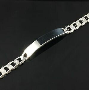 yzWG[EANZT[ Vo[X^[O}QcJX^RhpFACfeBeBuXbg925 argento sterling uomo gents personalizzato cordolo pave braccialetto di ident