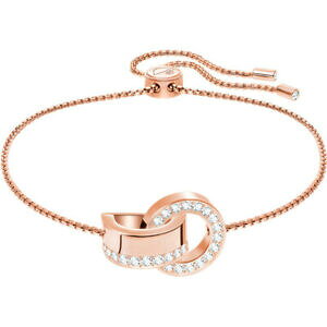 yzWG[EANZT[ XtXL[z[uXbgzCg[YS[hbLswarovski bracciale cava, bianco, placcatura in oro rosa 5368040