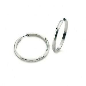 yzWG[EANZT[ {E`^t[vCOboccia orecchini a cerchio in titanio 057101