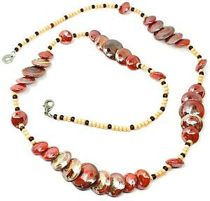 yzWG[EANZT[ AeBJ[iFlcBAlbNXfBXNRCR[bhJ[collana antica murrina venezia, co958a25 dischi monete, colore rosso corallo