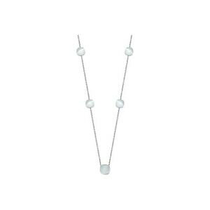 【送料無料】ジュエリー・アクセサリー レースネックレスウーマンモレラートジェンマアルジェントホワイトキャットアイcollana laccio donna morellato gemma argento sakk17 75 cm occhio di gatto bianco