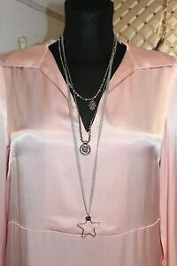 yzWG[EANZT[ O[X`F[y_gX^[nhRCt@ubN{grace nuovo 3 volte catena pendente grigio stella mano monetatallero tessuto nastro