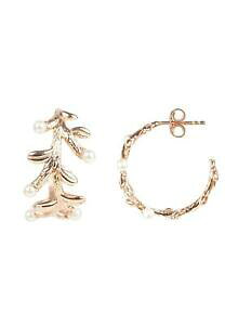 yzWG[EANZT[ COT[Nu`p[sN[Yi`S[ht[[tEFfBOEFfBOorecchini cerchi filiale pearl pink rose oro natura