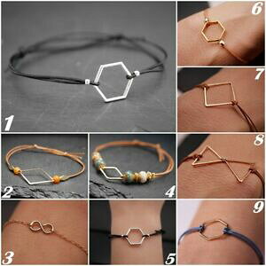 �y���������z�W���G���[�E�A�N�Z�T���[ �V���{�����A�����U�[�u���X���b�gbello vera pelle bracciale con diverse simbolo a scelta